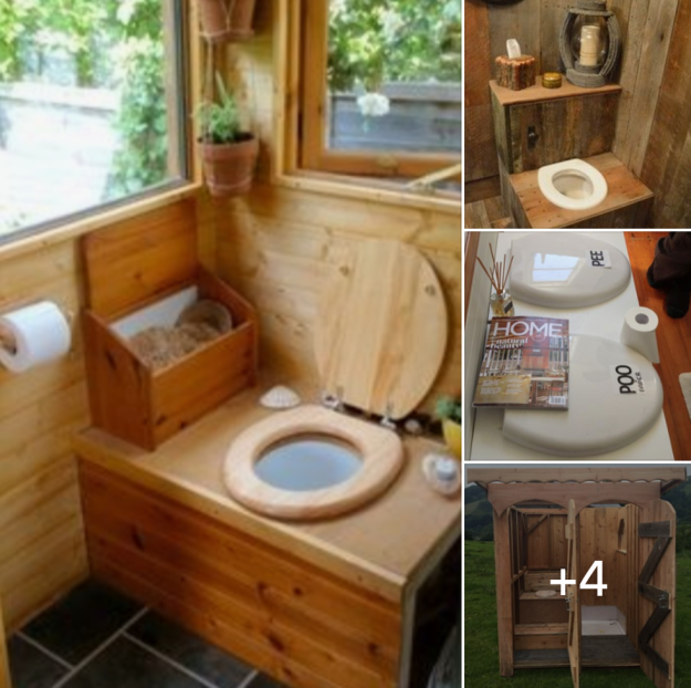 Off Grid Living - How to Build a Wood Chip Composting Toilet for an Off Grid Cabin, Shed or Home