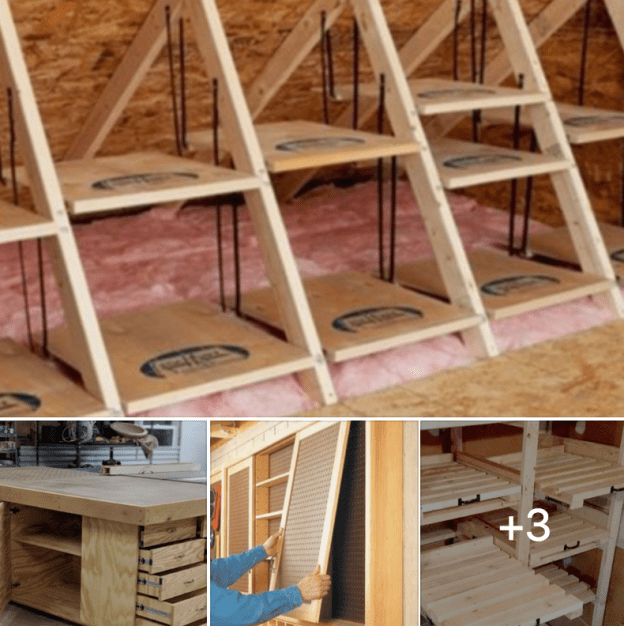 How to Build Workshop Shelves for Storing Tools, Hardware and Supplies