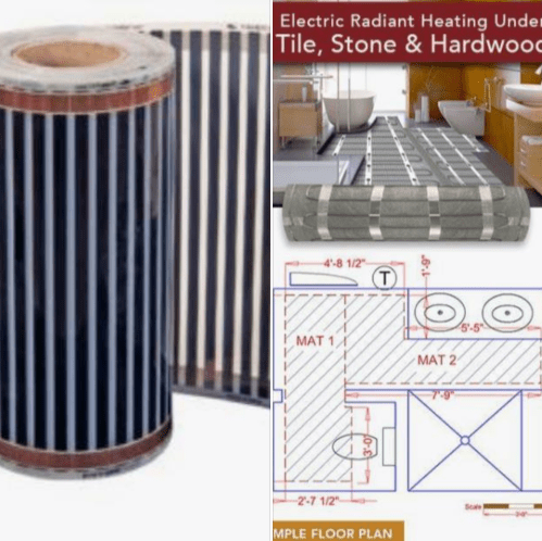 Off Grid Living - How to Install Electric Radiant Heating Mats for Under Carpet and Flooring