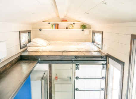 Living Off Grid - Ark Tiny Home Blends Offgrid Capability with Elevated Design